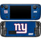 NFL New York Giants Distressed Steam Deck Handheld Gaming Computer Skin